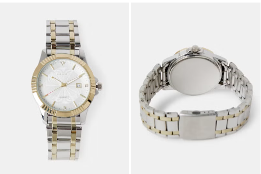 Men's Two Tone Quartz Watch